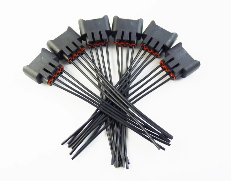 ISANCE 6 шт. разъем катушки зажигания гнездовой и провода 2AZ-FE 1ZZ-FE 90980-11885 для TOYOTA Scion xA