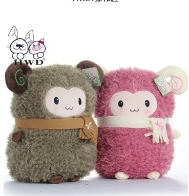 Плюшевая игрушка HWD для влюбленных овечка маленькая кукла подушка подарок на