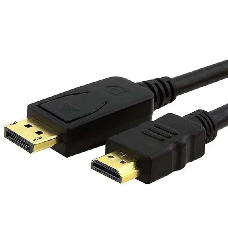 Кабель со штекером дисплея на штекер HDMI (черный 1 8 м)|Кабели HDMI| |