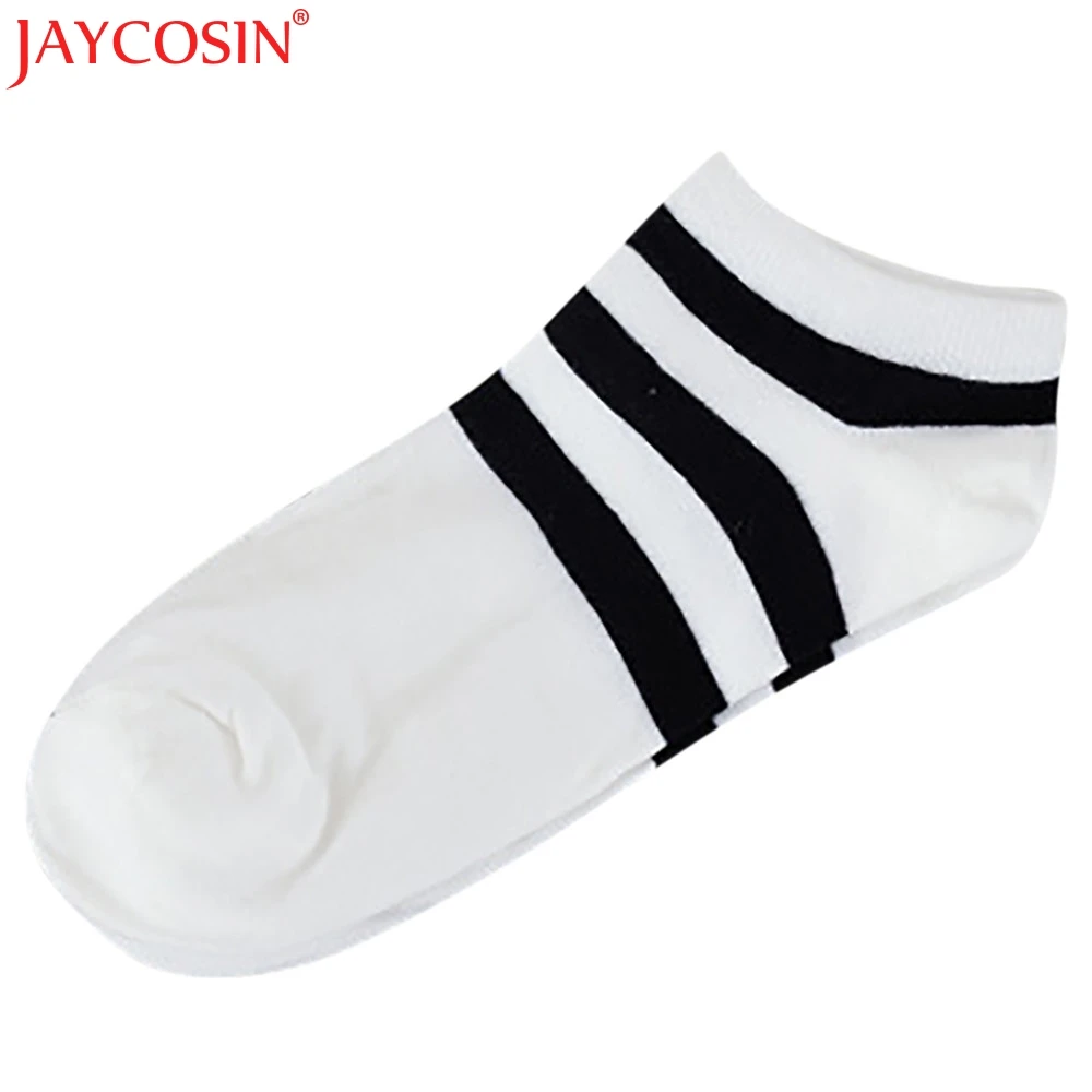 Женские и мужские носки JAYCOSIN удобные хлопковые в полоску короткие до щиколотки