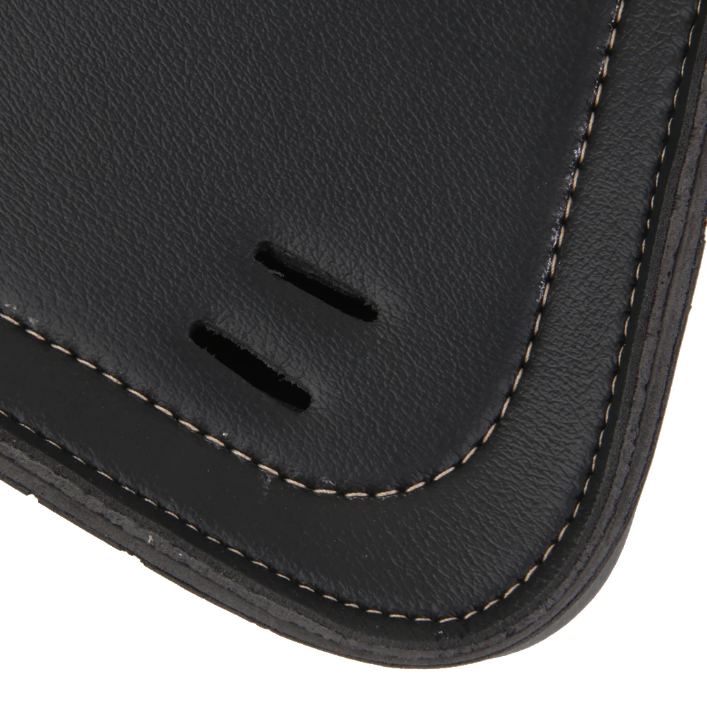 Черная мотоциклетная кожаная сумка для хранения инструментов черный чехол