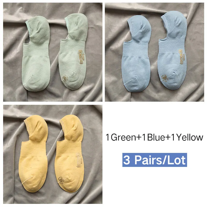 J-BOX, 1, 3 пар/лот, женские летние забавные носки, милые корейские короткие носки с сердечками в стиле Харадзюку - Цвет: JBPM19-3