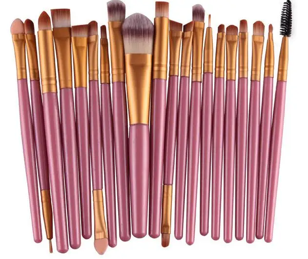 100 упаковок/партия Профессиональные кисти для макияжа|20pcs makeup brushes|cosmetic brushmakeup brushes