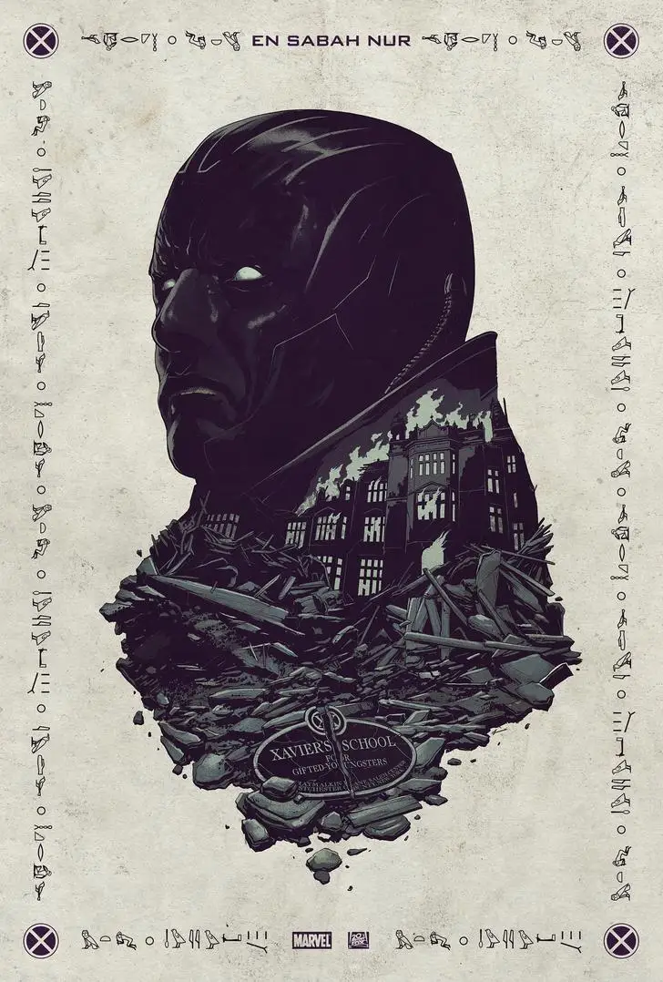 X-Men Apocalypse Art научно-фантастическая фантастика кино Ретро ВИНТАЖНЫЙ ПЛАКАТ из
