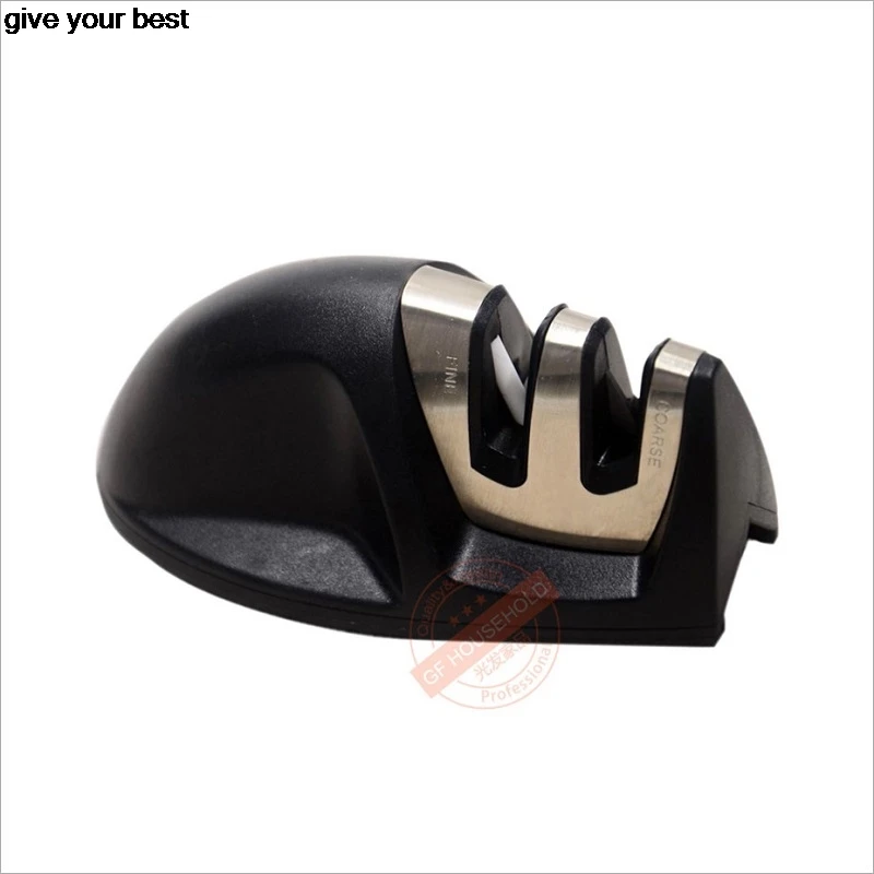 Портативная точилка для кухонных ножей двухфазная Алмазная/Керамическая