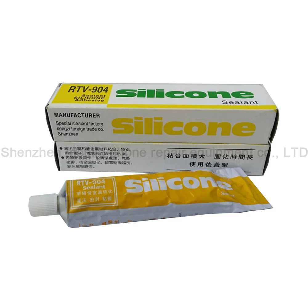 2 шт. высокотемпературный органический силиконовый герметик молочного белого