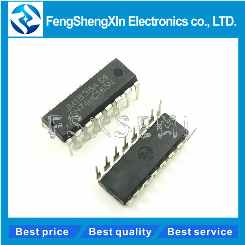 10 шт./лот новинка SN74HC165N 74HC165 74HC165N DIP 16 8 битная система переключения скоростей с