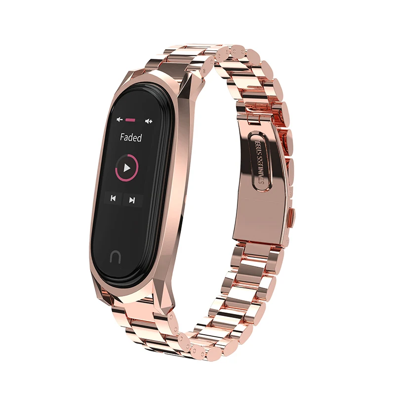 Ремешок mi jobs mi Band 3 4 для Xiaomi mi Band 3, браслет, умные часы mi band 4, браслет на запястье mi band 4, ремешок на запястье из нержавеющей стали