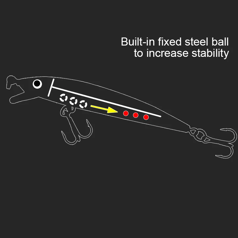 Erchang 1 шт Minnow Блесен 8 см 6 3 г бас Троллинг искусственные Жесткий Bait Crankbait воблеры 3D