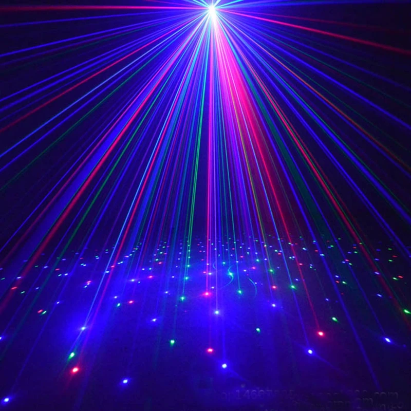 Лазерный RGB светильник 20 в 1 уличная Водонепроницаемая сценическая лампа с