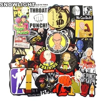 103070pcslot one punch man graffiti stickers for luggage laptop skateboard car bicycle backpack decal pegatinas toy sticker