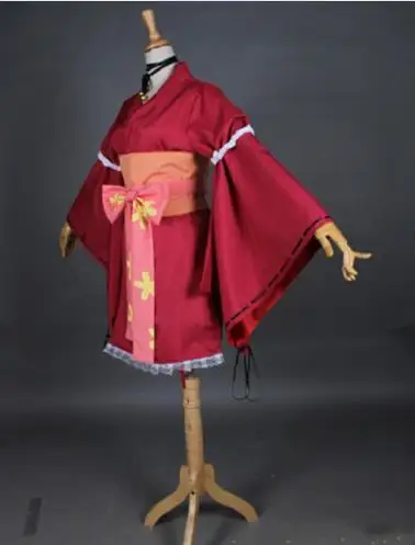 Женское кимоно для косплея полный комплект изготовленный на заказ любого