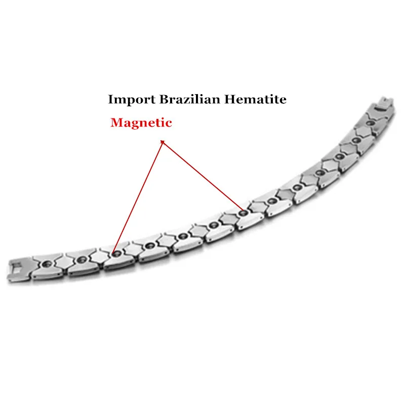 Магнитные энергетические браслеты медицинские для здоровья мужчин модные