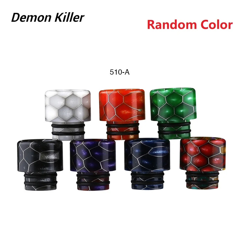 Новый оригинальный капельный наконечник Demon Killer Cobra из смолы 810 и 510 капельные
