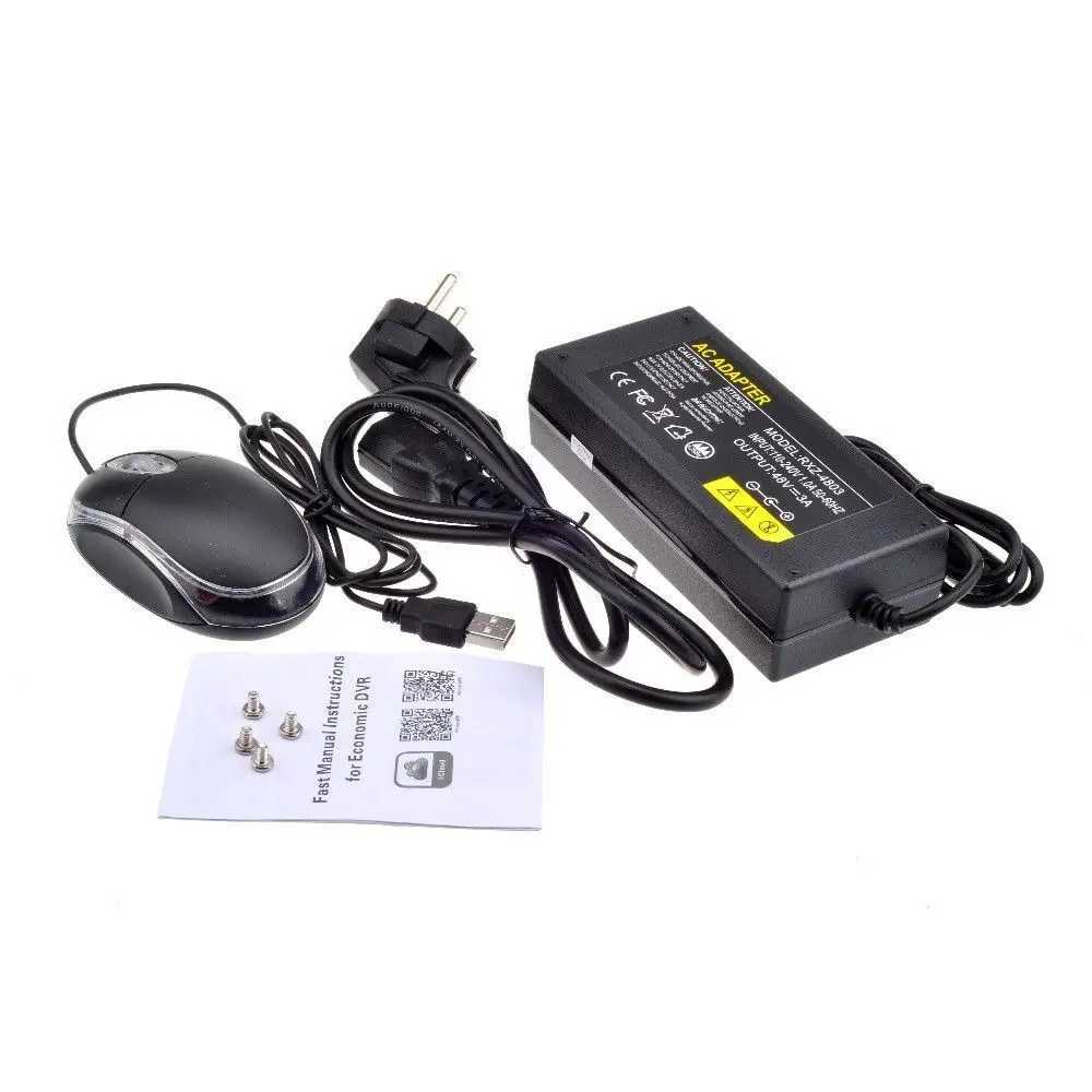 8CH 1080 P POE сетевой видеорегистратор охранная система видеонаблюдения Системы 4 шт.