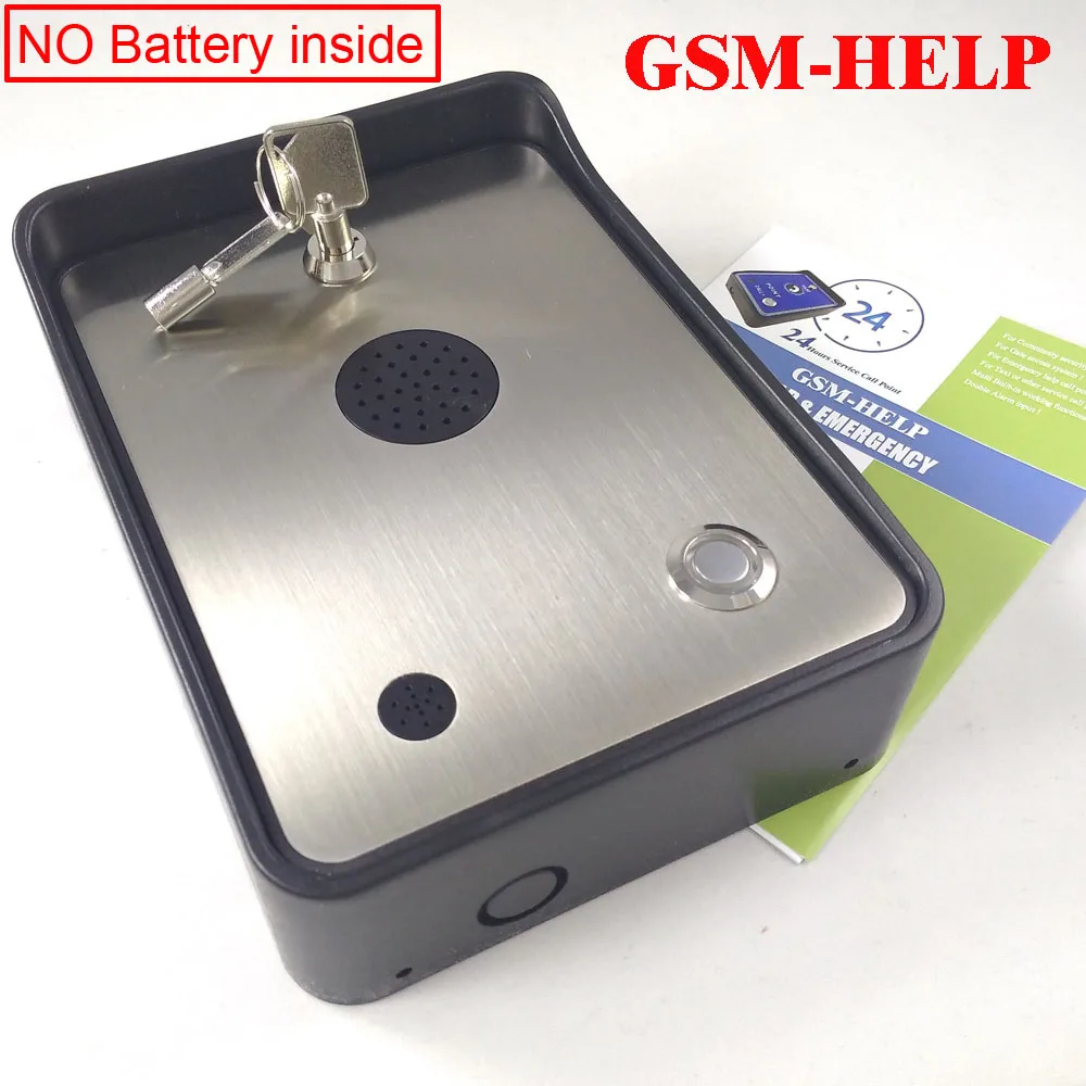 2016 защита от дождя GSM сервис бесплатная телефонная точка помощи Handsfree intercom