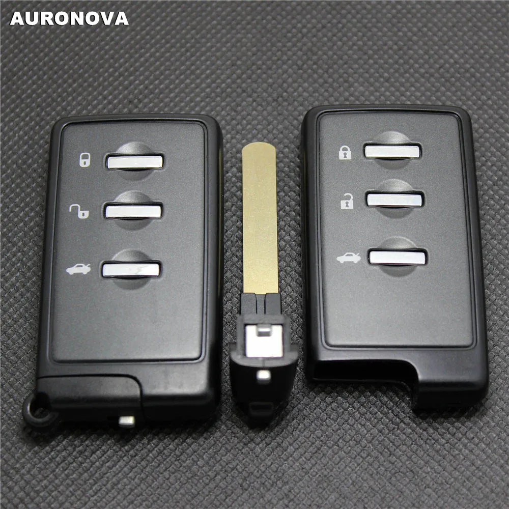 Auronова для Subaru Forester Legacy Outback Smart Key 3 кнопки Замена автомобильного ключа оболочки |