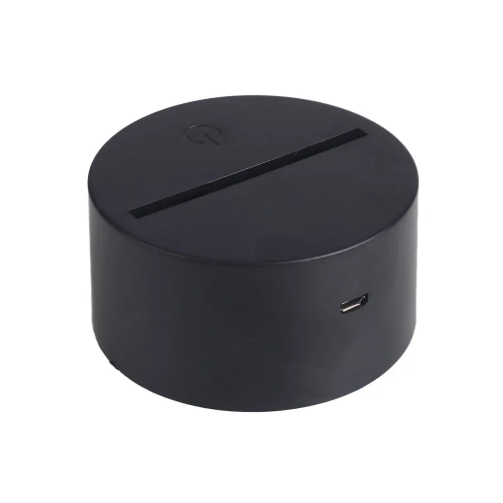Led Lamp Base USB Cable Touch Switch Modern Night Light ABS 3D Assembled 7 Colors | Лампы и освещение