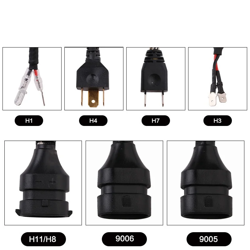 2PCS Car Light C6 H4 H1 H7 H3 H11 9005 9006 72W 7600LM 6000K LED lamp headlights Fog 6500K styling DC 12V | Автомобили и