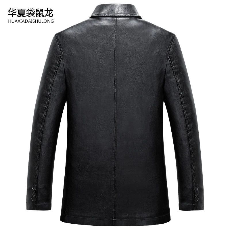 Плюс 5XL 4XL хит продаж 2018 г. зимние мужские новый мех один мужской длинный овец и