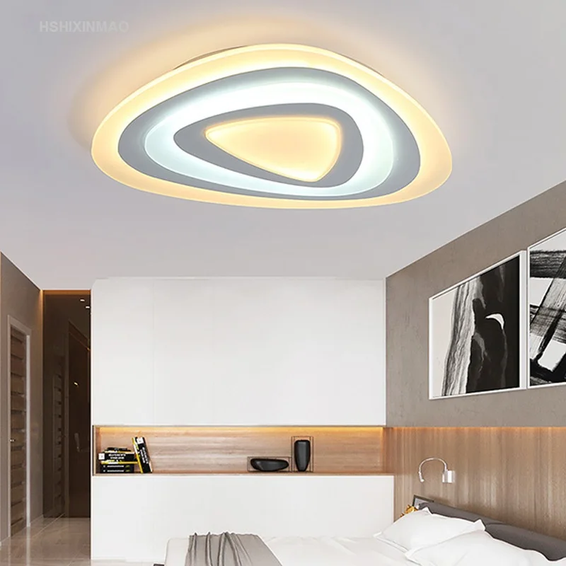 

Ultra-thin living room acrylic ceiling lamp warm master bedroom light book light art heart-shaped Ceiling lights AC90-260V