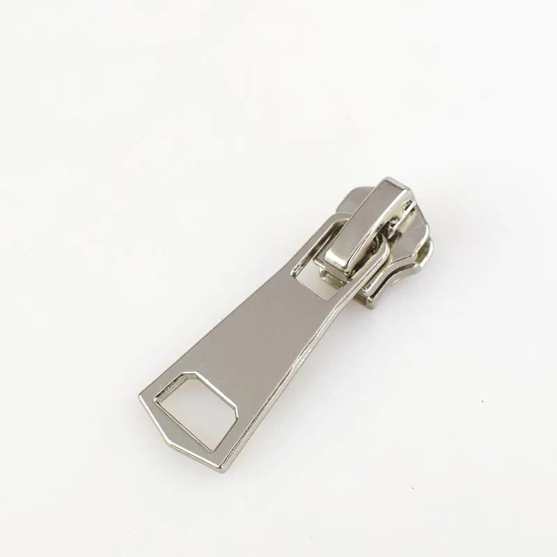 F2-17 silver Meetee 5 шт. 5# металлическая молния головной ползунок Съемник одежды брюки куртка DIY Аксессуары Кольцо Круг ремонтные комплекты молнии ползунки AP572 - Цвет: F2-17 silver