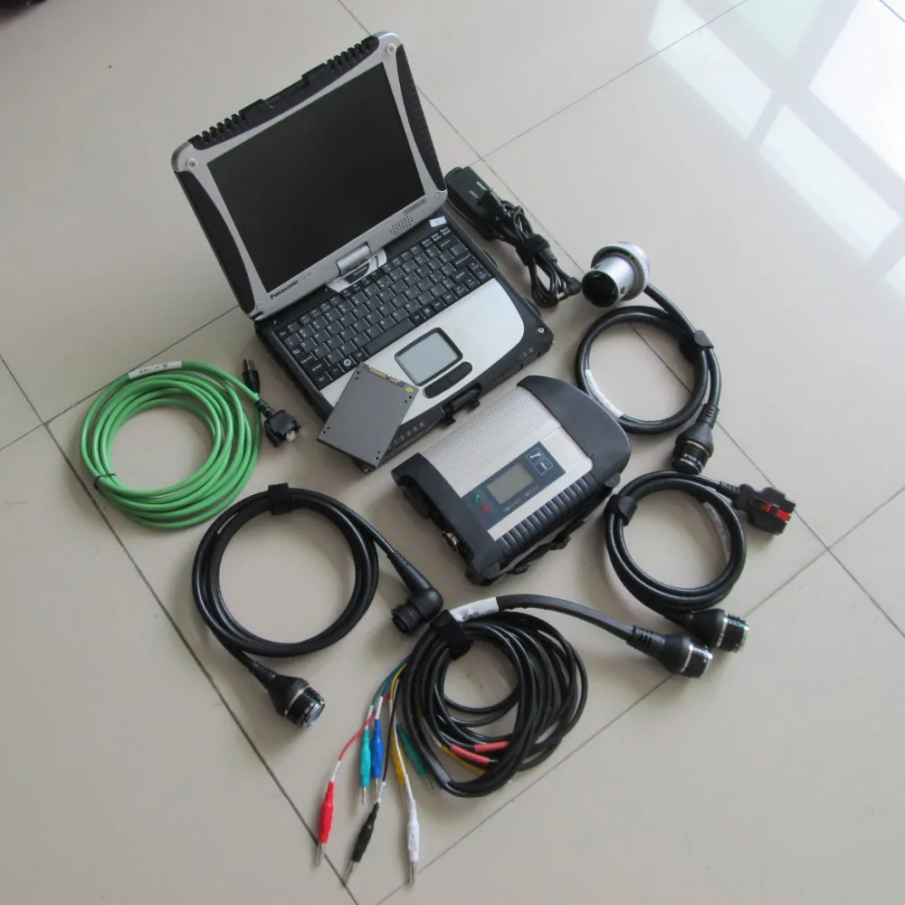 WIFI mb star c4 sd connect diagnosis + win7 SSD MB SD C4 V2020 12 программное обеспечение вращающийся экран