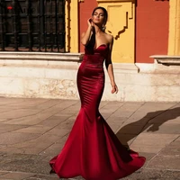 soayle prom dresses 2019 vestidos de gala sweetheart sleeveless evening dresses sexy mermaid long dress wine red prom dress