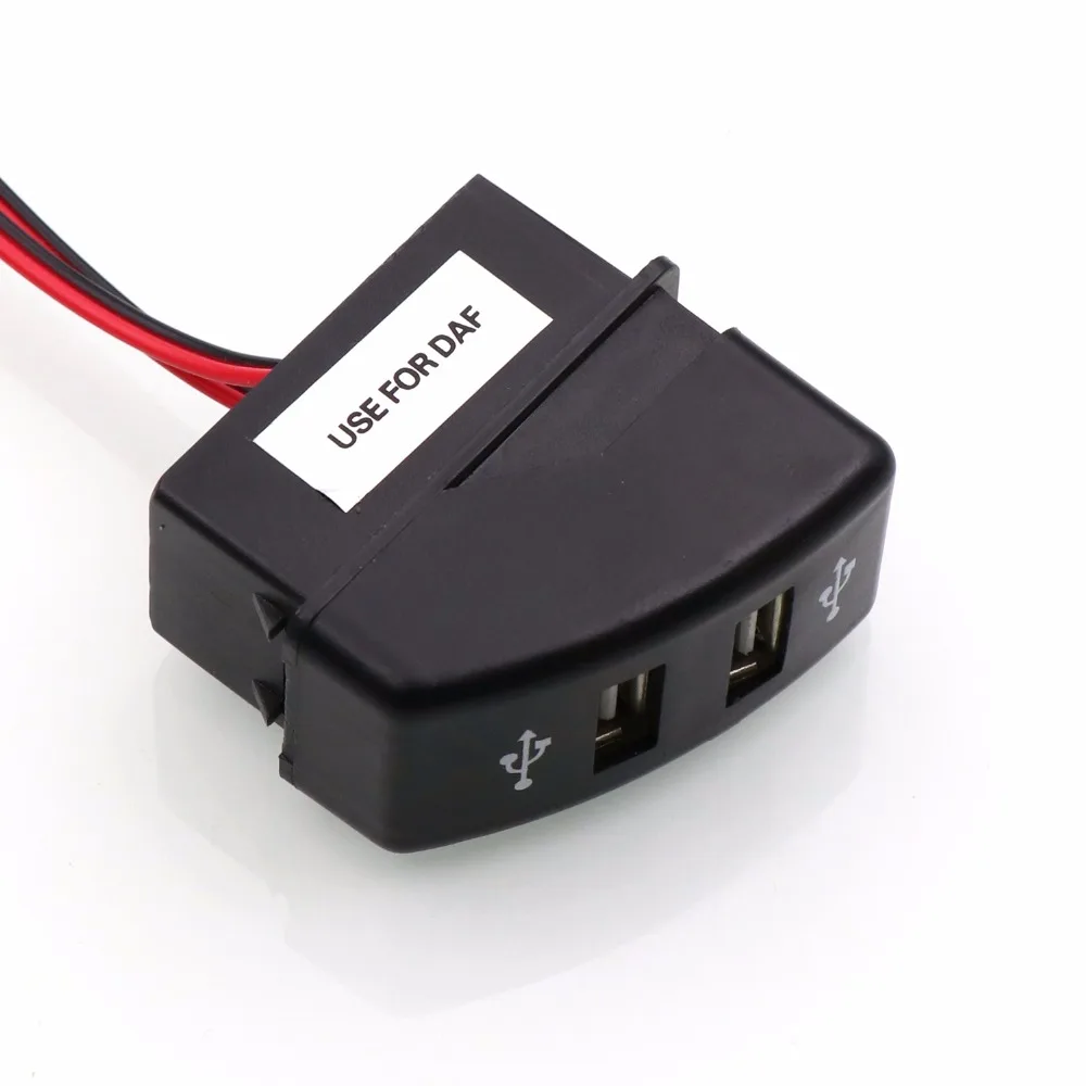 Зарядное устройство для автомобиля с двумя портами USB 5V 2.1A/2.1A Дополнительный