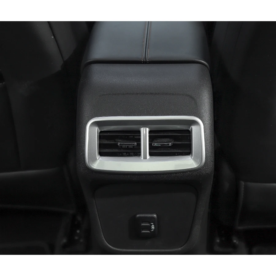 

YAQUICKA Fit For Chevrolet Equinox 2017+ Car Interior Rear Air Outlet Vent Frame Trim Styling Sticker Accessories Bezel 3 Colors