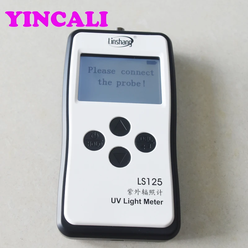Обновленный УФ-светильник LS125+ UVA светодиодный зонд подходит для измерения интенсивности и энергии светодиодный диапазон лампочек 340nm-420nm