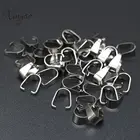 XINYAO 200 шт.лот застежки из нержавеющей стали зажимы поручни Шарм семена дыни Пряжка Кулон DIY ожерелье браслет соединители