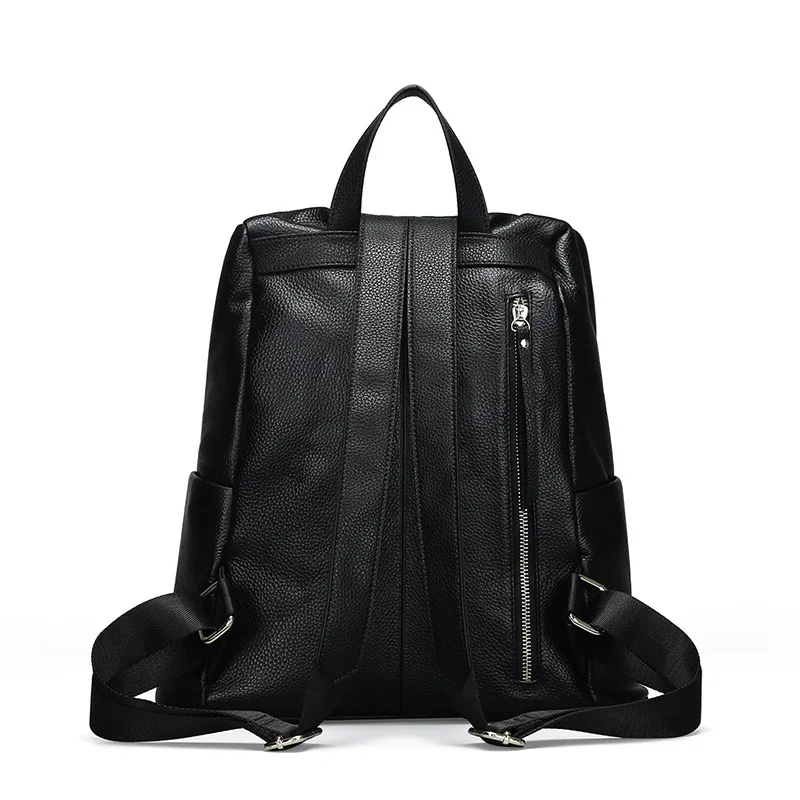 Женский рюкзак в Корейском стиле из 100% натуральной кожи с узором под змеиную кожу