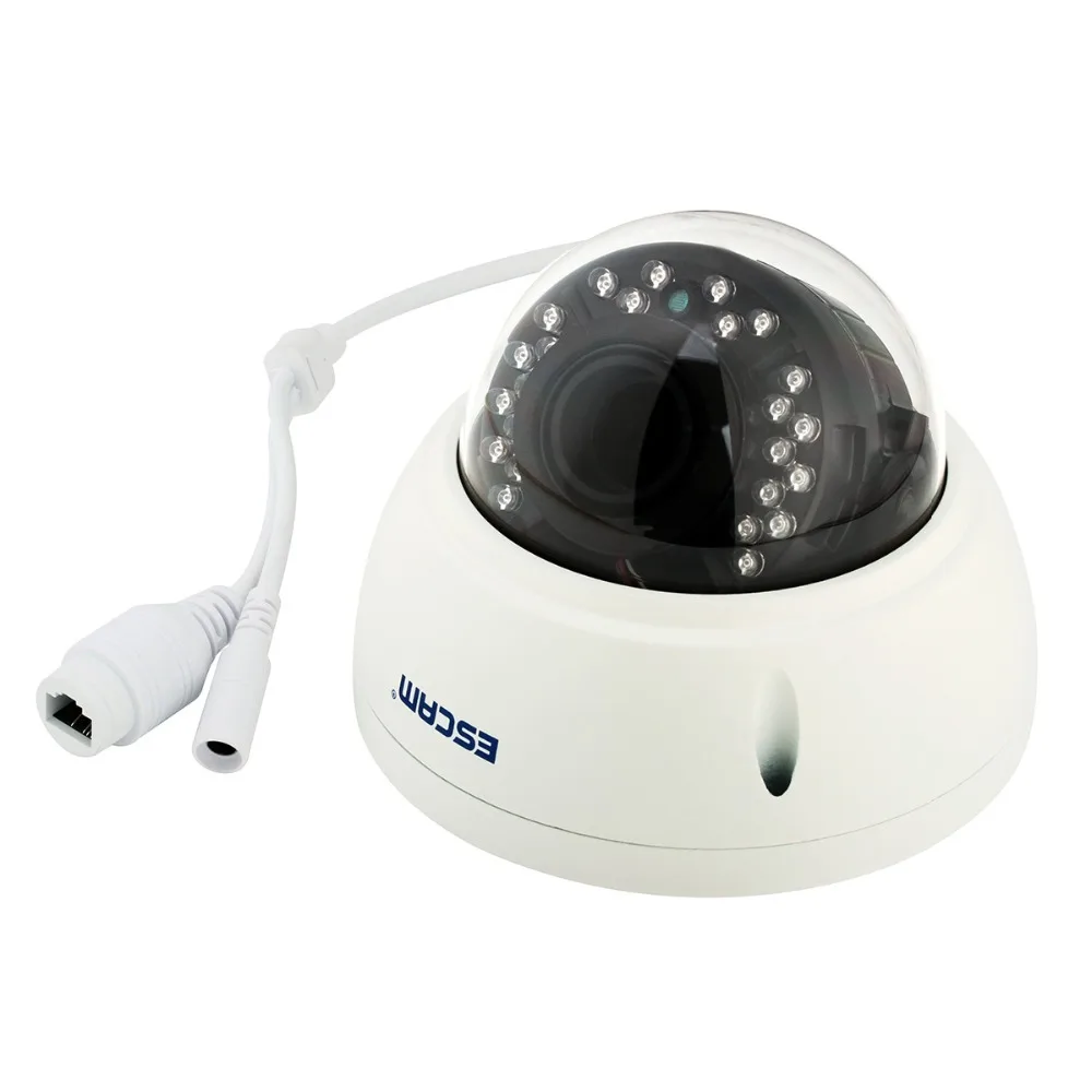 Купольная IP камера Escam QD420 H.265 4 МП 1520P|Камеры видеонаблюдения| |