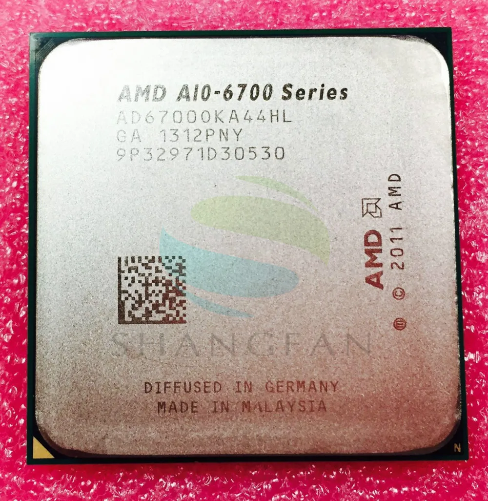 Новый процессор AMD A10 6700 6700K 3 7 ГГц 65 Вт четырехъядерный AD6700OKA44HL разъем FM2 с