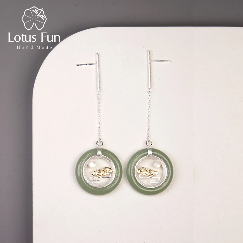 Lotus Fun реальные 925 серебро ручной работы Ювелирные украшения классический