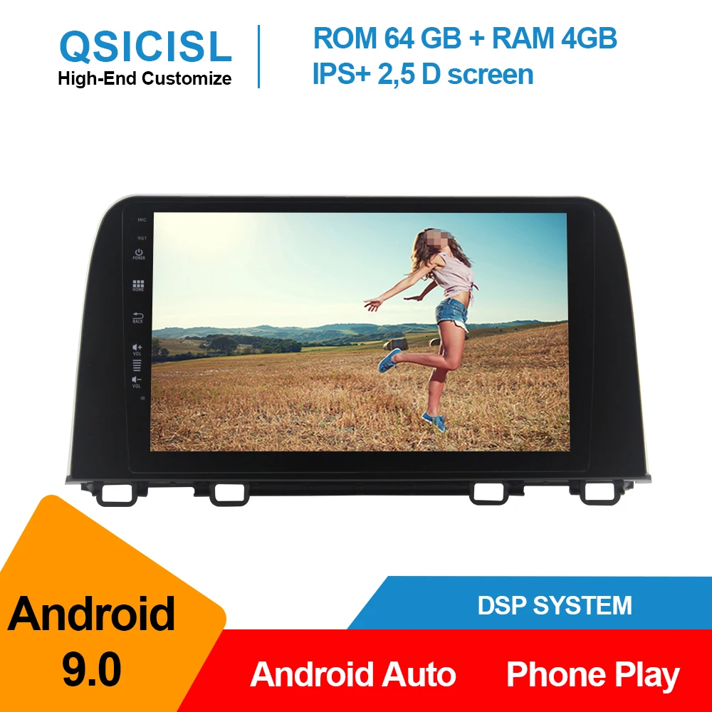 Android 9 0 автомобильный Радио мультимедийный плеер для HONDA 2018 CR V 1 din &quotАвторадио GPS