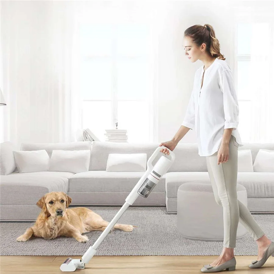 Original Xiaomi Mijia Roidmi Cordless Vacuum Cleaner F8 With Wifi APP Remote Control LED Night Light For Mi Home Smart Kit | Электроника