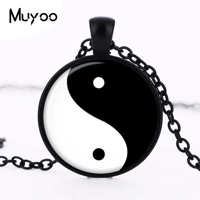 Подвеска Ying Yang ожерелье ин Ян знак ювелирные изделия магический дзен HZ1|ying yang