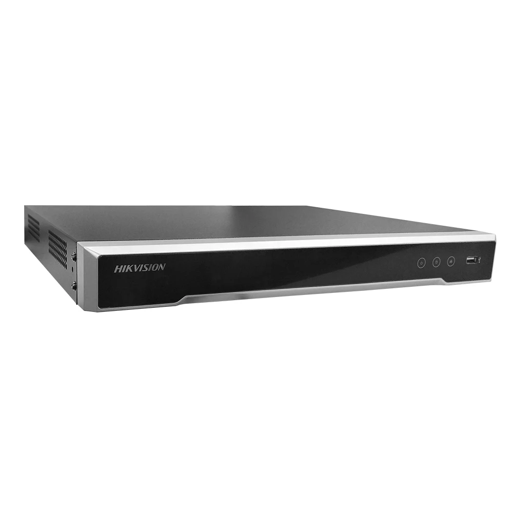 Hik оригинальная CH CCTV система DS 7608NI K2/8 P & 7616NI K2/16 Встроенный Plug Play 4K NVR с 8/16 2 SATA