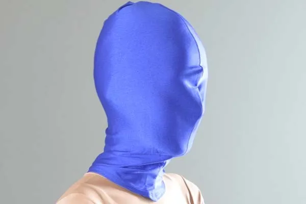 Классические костюмы на Хэллоуин розовая лайкра спандекс головной капюшон