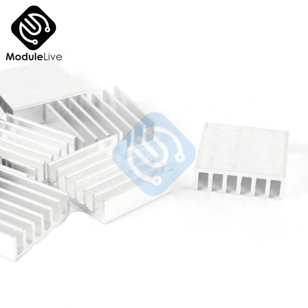 

10pcs 20*20*6mm High Quality Heat Sink Aluminum for LED Power Memory Chip IC DIY new hot