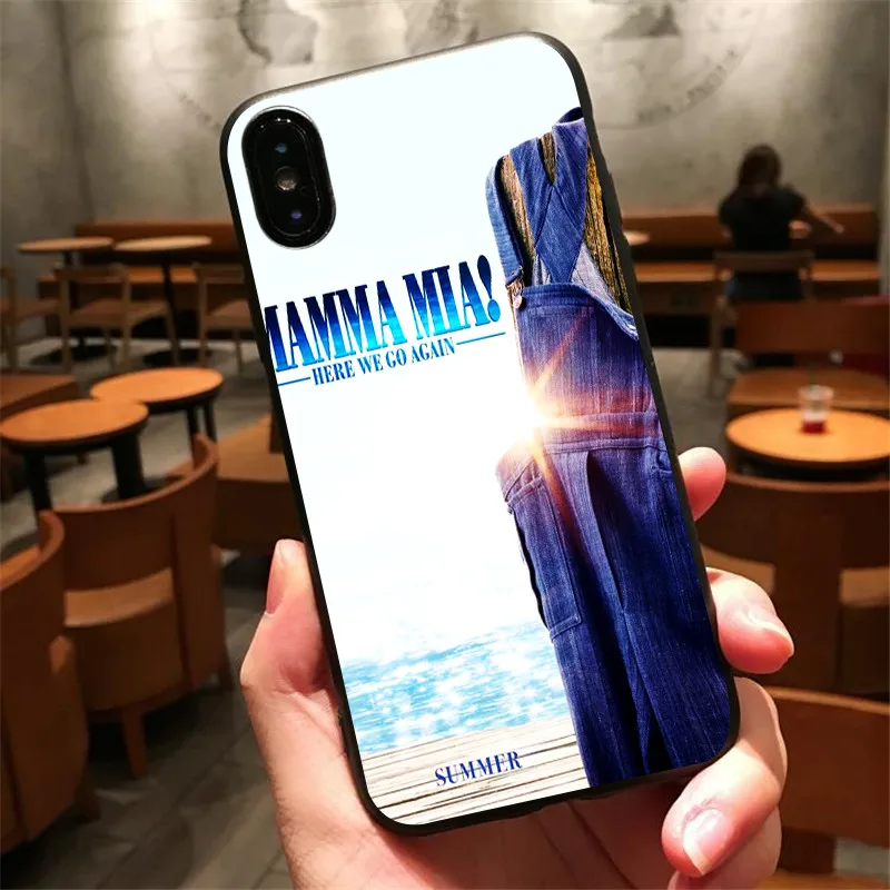 Мама Мия! Здесь мы снова отправляем Мягкий силиконовый чехол из ТПУ для iphone 6 7 8 plus