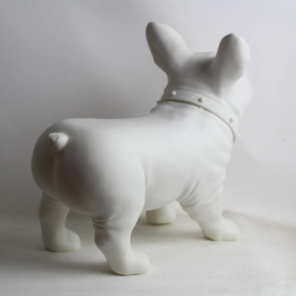 Белый пластиковый фон с изображением французского бульдога|mannequins sale|mannequins for