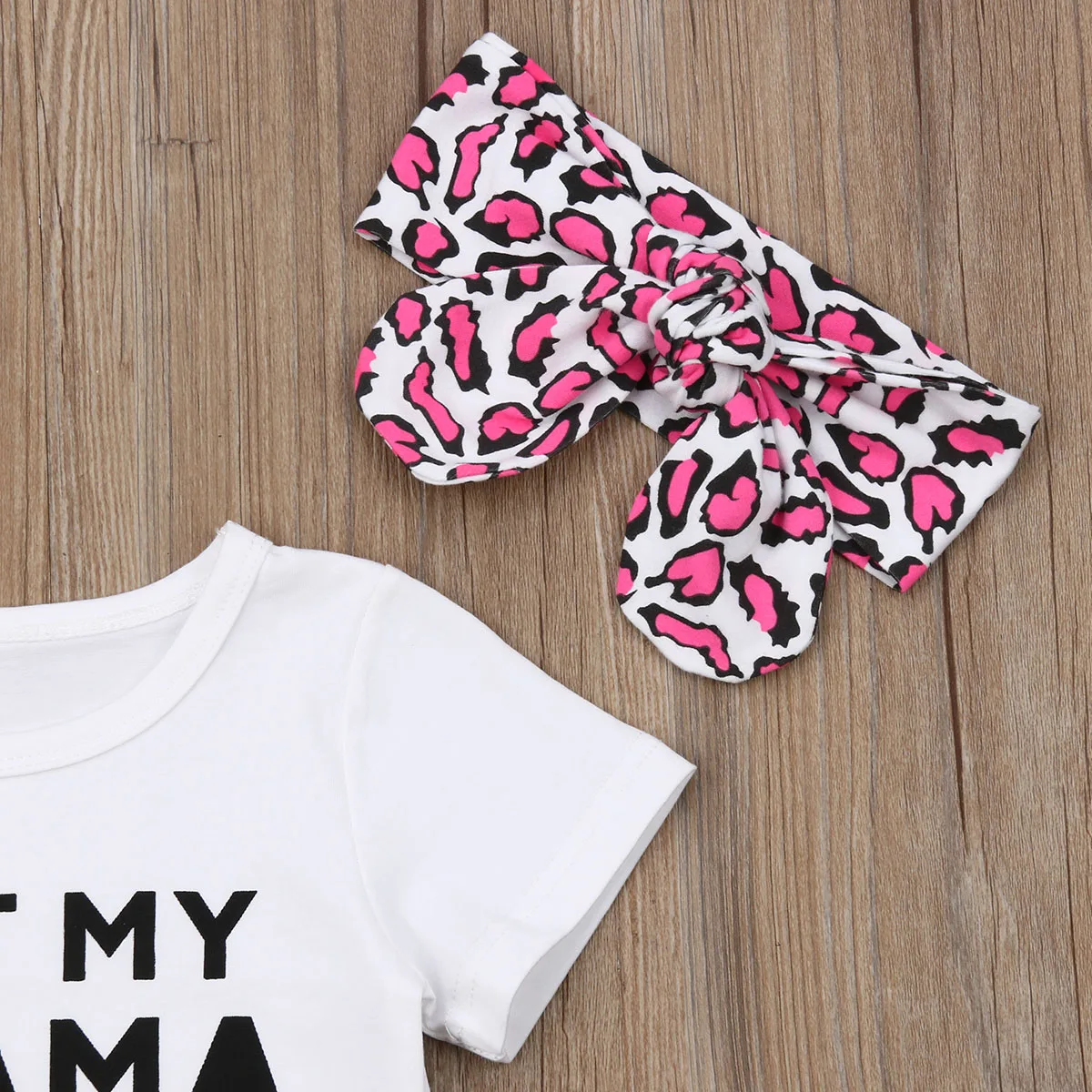 Комплект из 3 предметов хлопковая футболка с короткими рукавами для