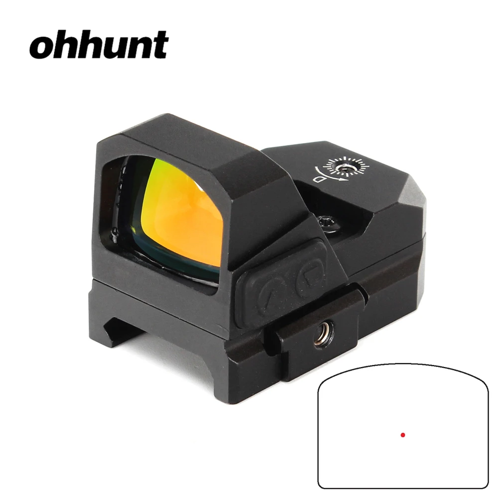 Ohhunt Ультра Компактный Тактический охотничий 3 MOA микро рефлекторный красный