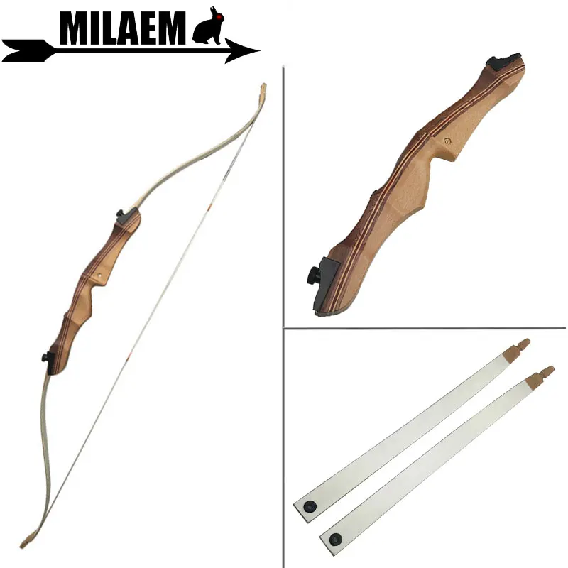 

1pc 54inch Archery Recurve Bow 18lbs \20lbs Children \Youth Wooden Riser And Limbs Outdoor Sports Shooting Accessories