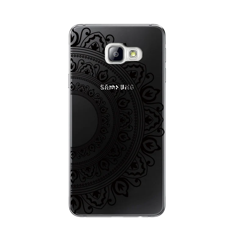 Для Samsung Galaxy A3 2016 чехол для телефона A3100 прозрачный SM A310F Ультратонкий с цветочным