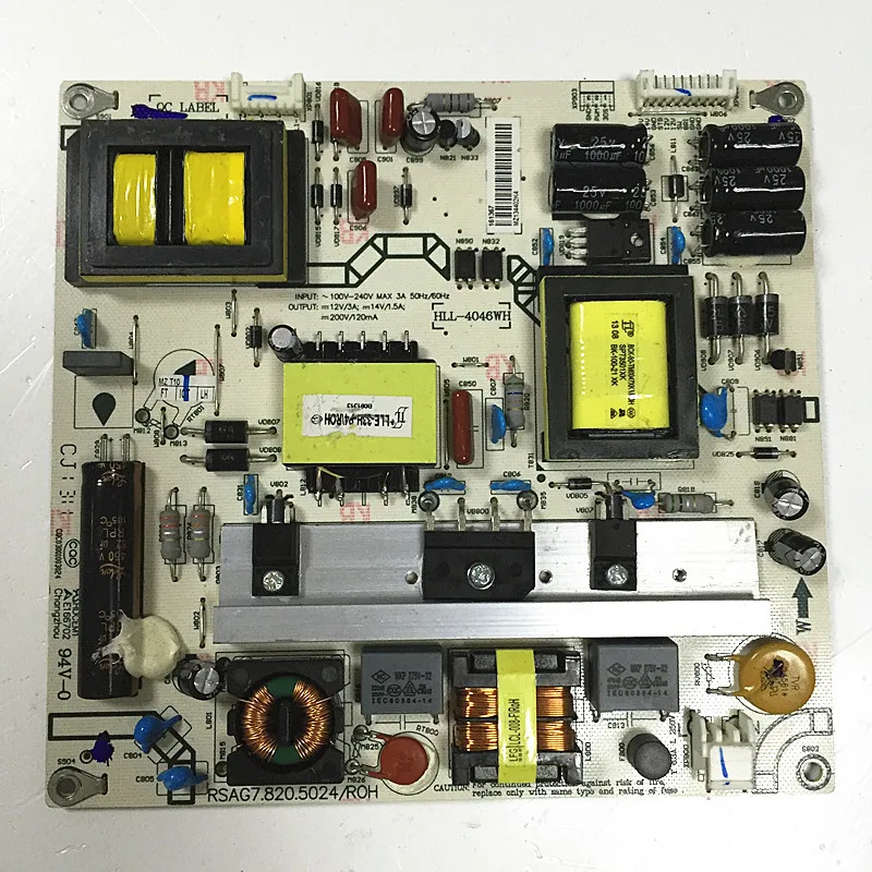 

Original LED42K200 LCD Power Board HLL-4046WH RSAG7.820.5024/ROH Speaker Accessories
