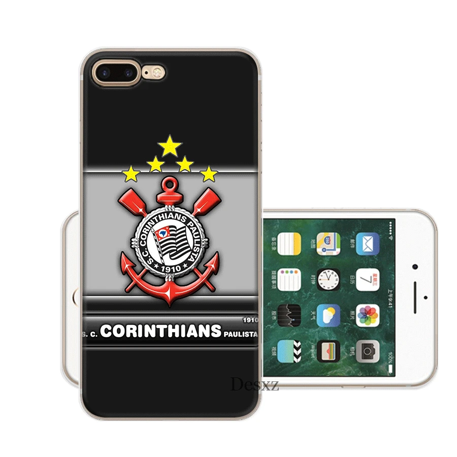 Коринфяны Чехол для мобильного телефона жесткий чехол iPhone 5 5S SE 6 6s 7 8 Plus 11 Pro X XR XS Max